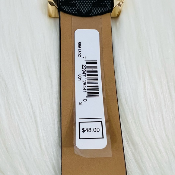 Michael Kors Signature Logo Women’s Belt Small - Picture 7 of 9